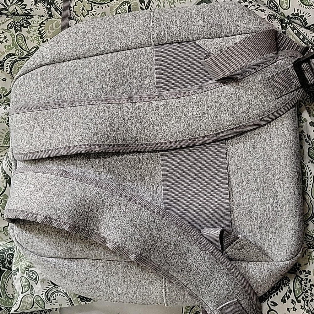 Grey Small Backpack, Compact Size - Picture 2 of 4